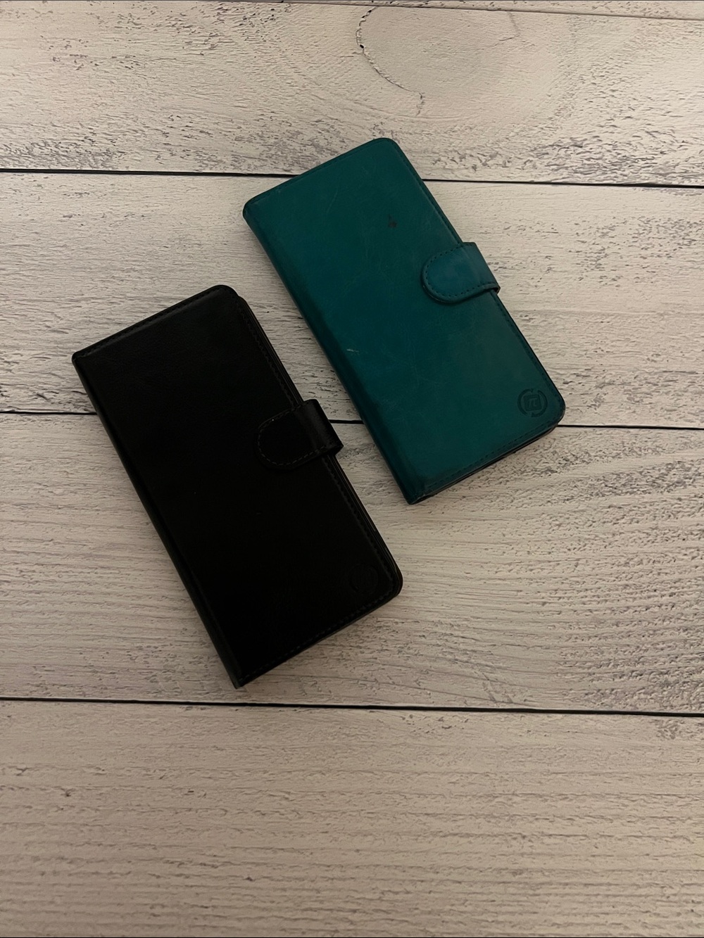 Two IPhone 13 Pro Max Wallet Cases with Magnetic Closure